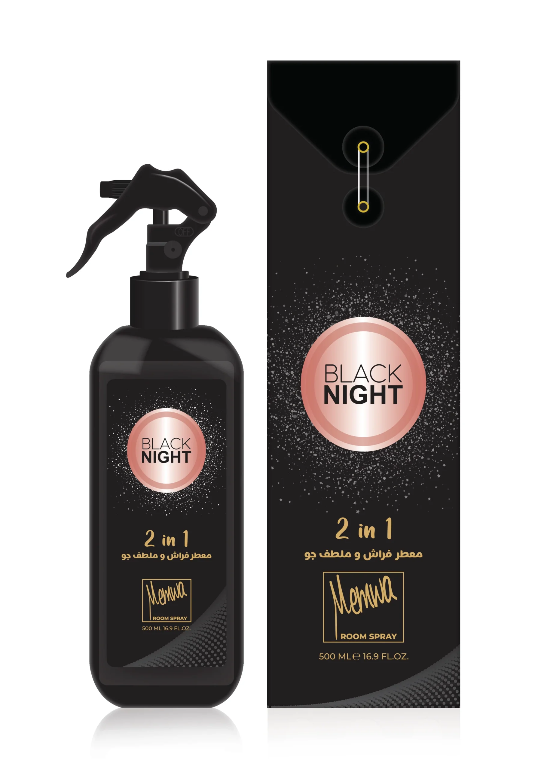 MEMWA ROOM SPRAY 500 ML BLACK NIGHT