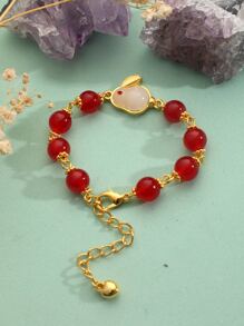 Red Agate Bracelet