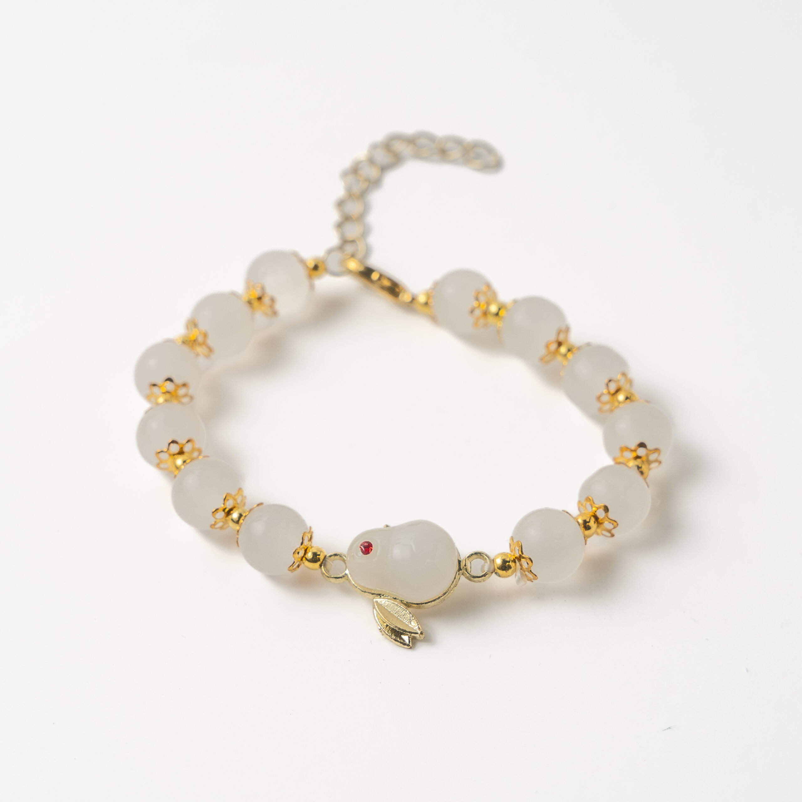 White Agate Bracelet