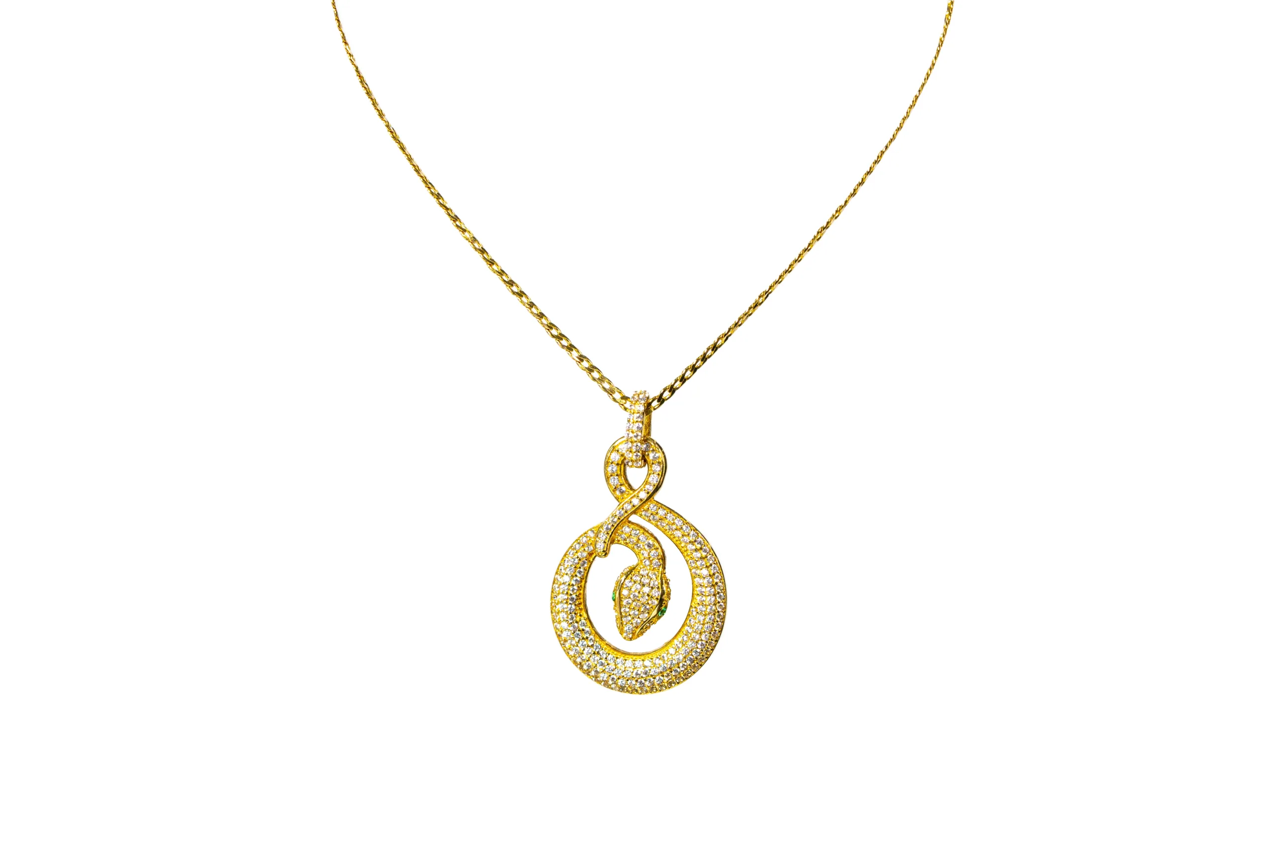 10K GoldSnake Gold Neckless